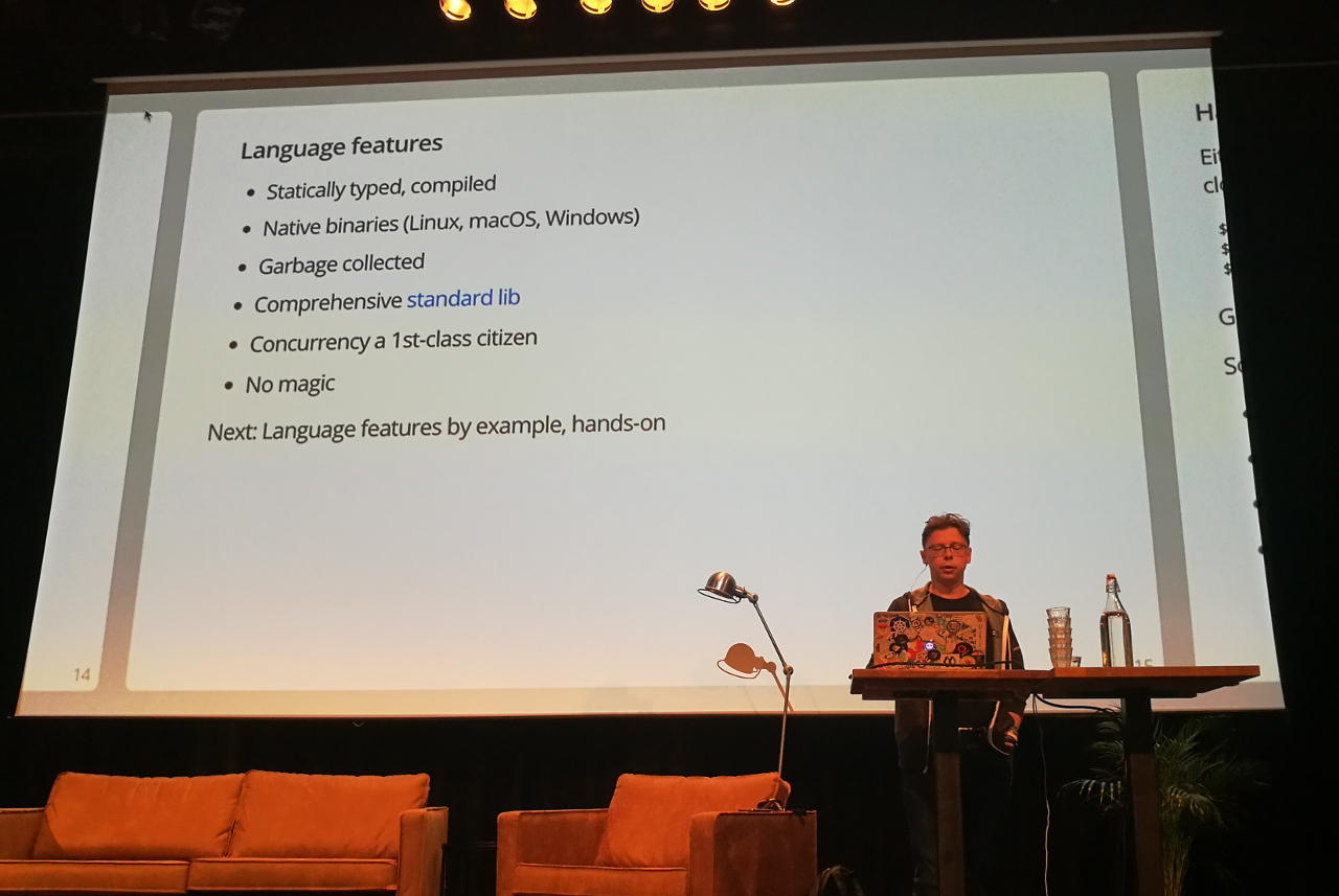 Michael Hausenblas about the language features of Go